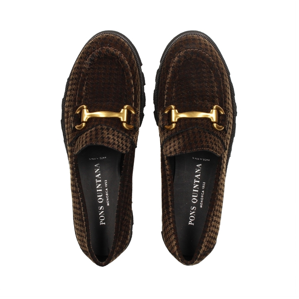 NEW Pons Quintana Menorca Woven Horsebit Loafers 65 BRONZE EU 40 Made Spain - Picture 8 of 11